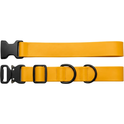 Staen TPU-Coated Webbing Dog Collar 32-50 cm Marigold - Product view